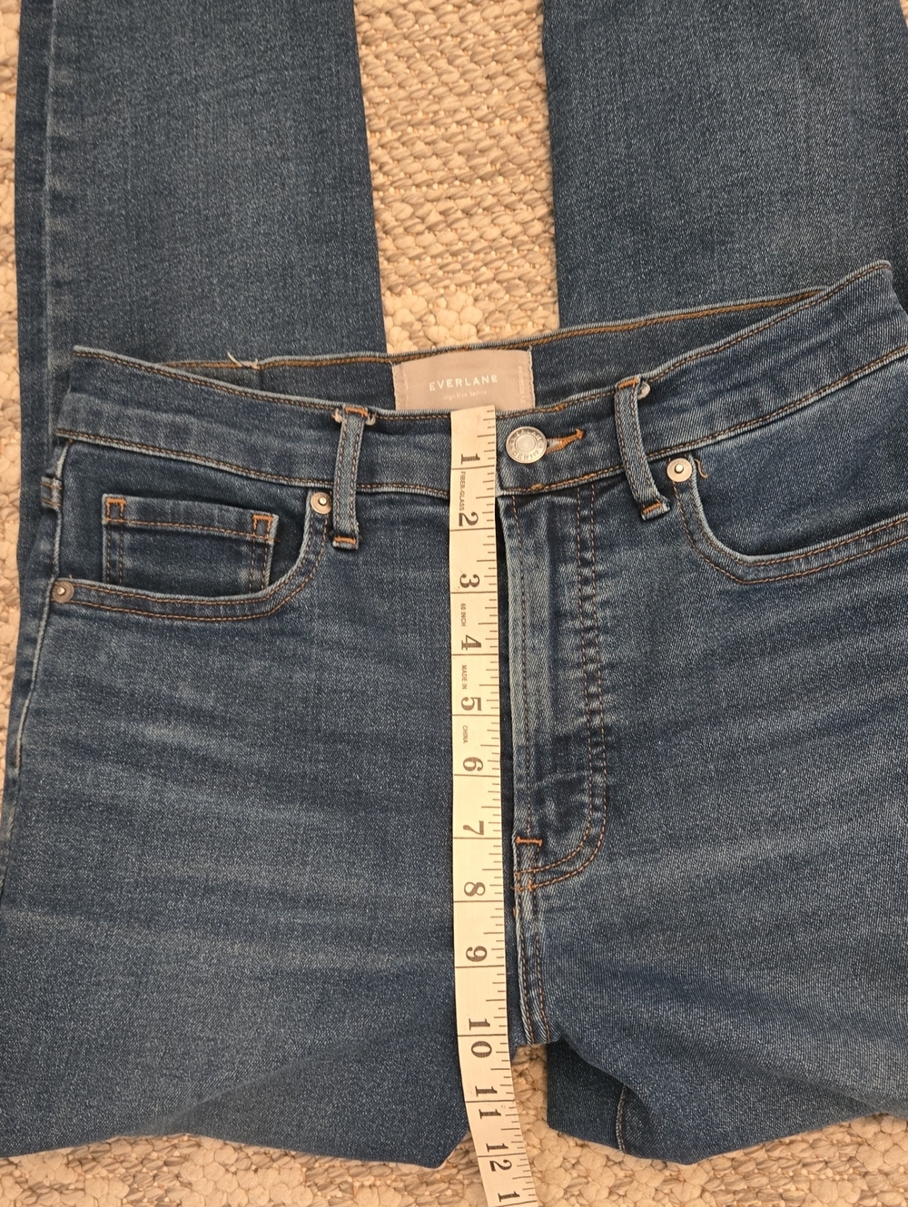 Everlane High-Rise Skinny Jeans 28 EUC - Picture 7 of 9